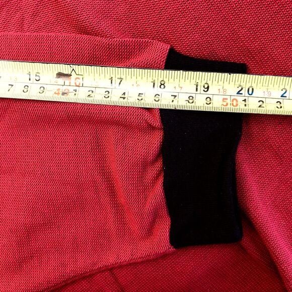 Texaco Gas Polo Shirt Red 3/4 Sl Cotton 6XL Uniform Group Mechanics Oil - Picture 9 of 12